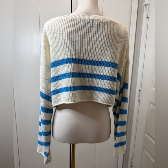 Zara Cream Knit Sweater - Picture 4 of 7